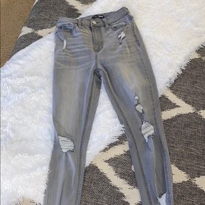 Grey Skinny Jeans